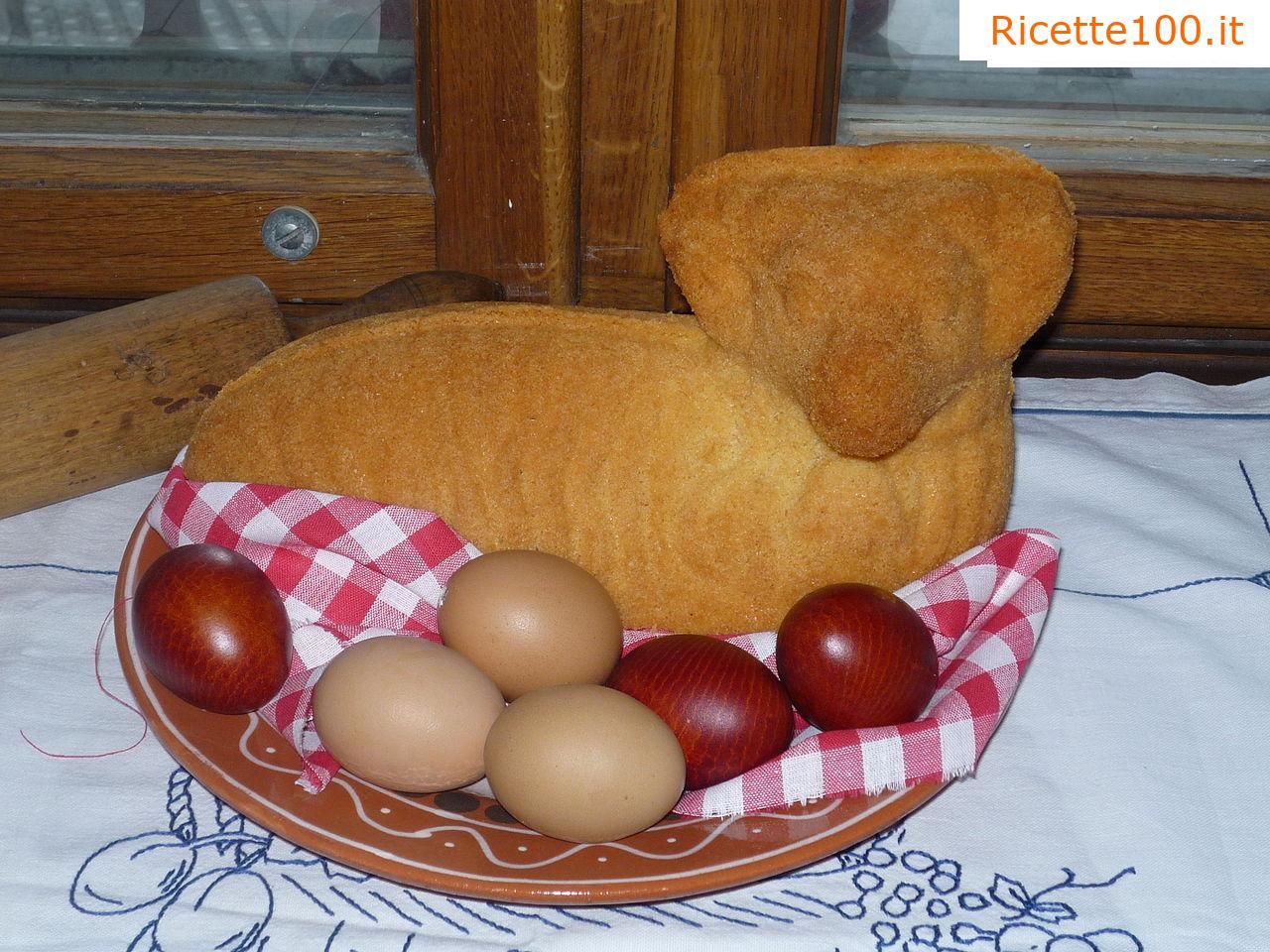 Agnello di Pasqua senza glutine, latte e uova