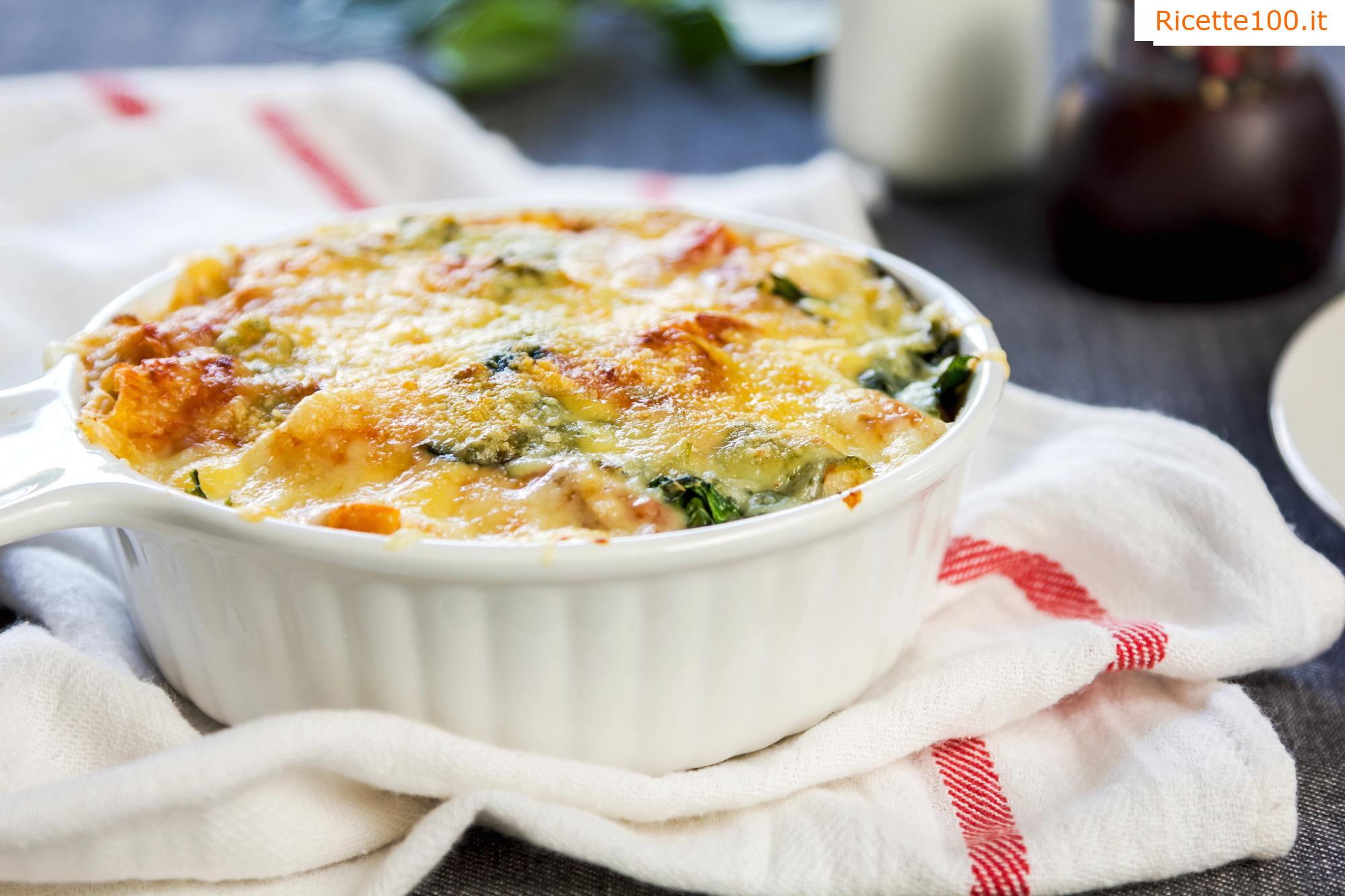 Broccoli e cavolfiore gratinati con panna acida