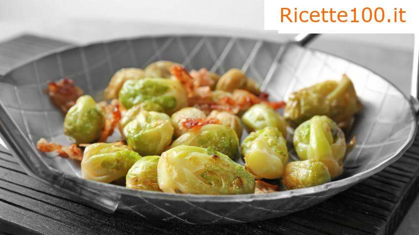 Cavoletti di Bruxelles con pancetta