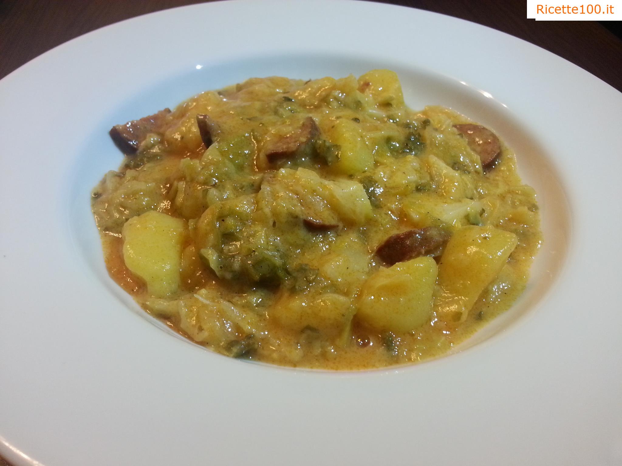 Cavolo stufato con patate