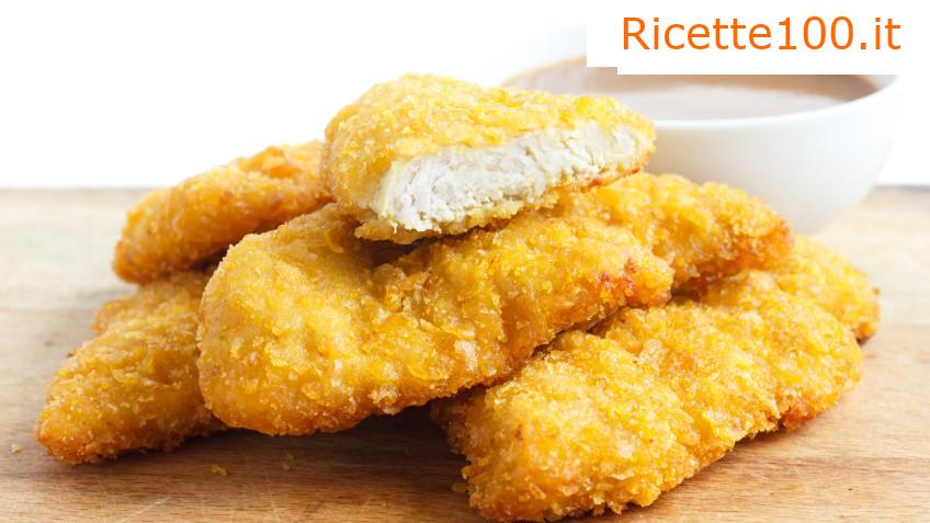 Cotoletta di pollo con senape, impanata nel pangrattato all'aglio
