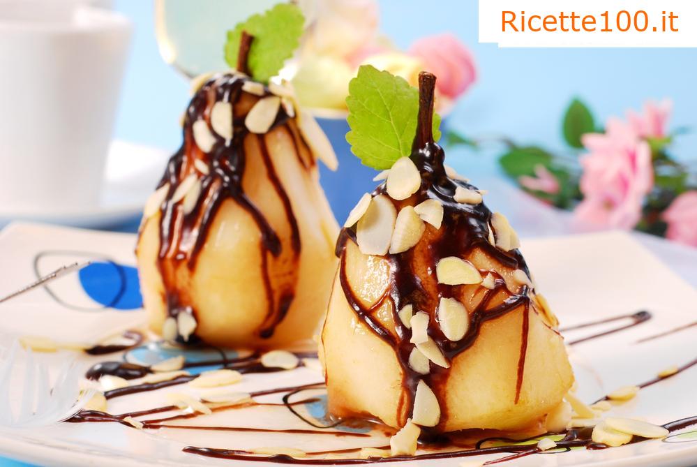 Dessert di pere