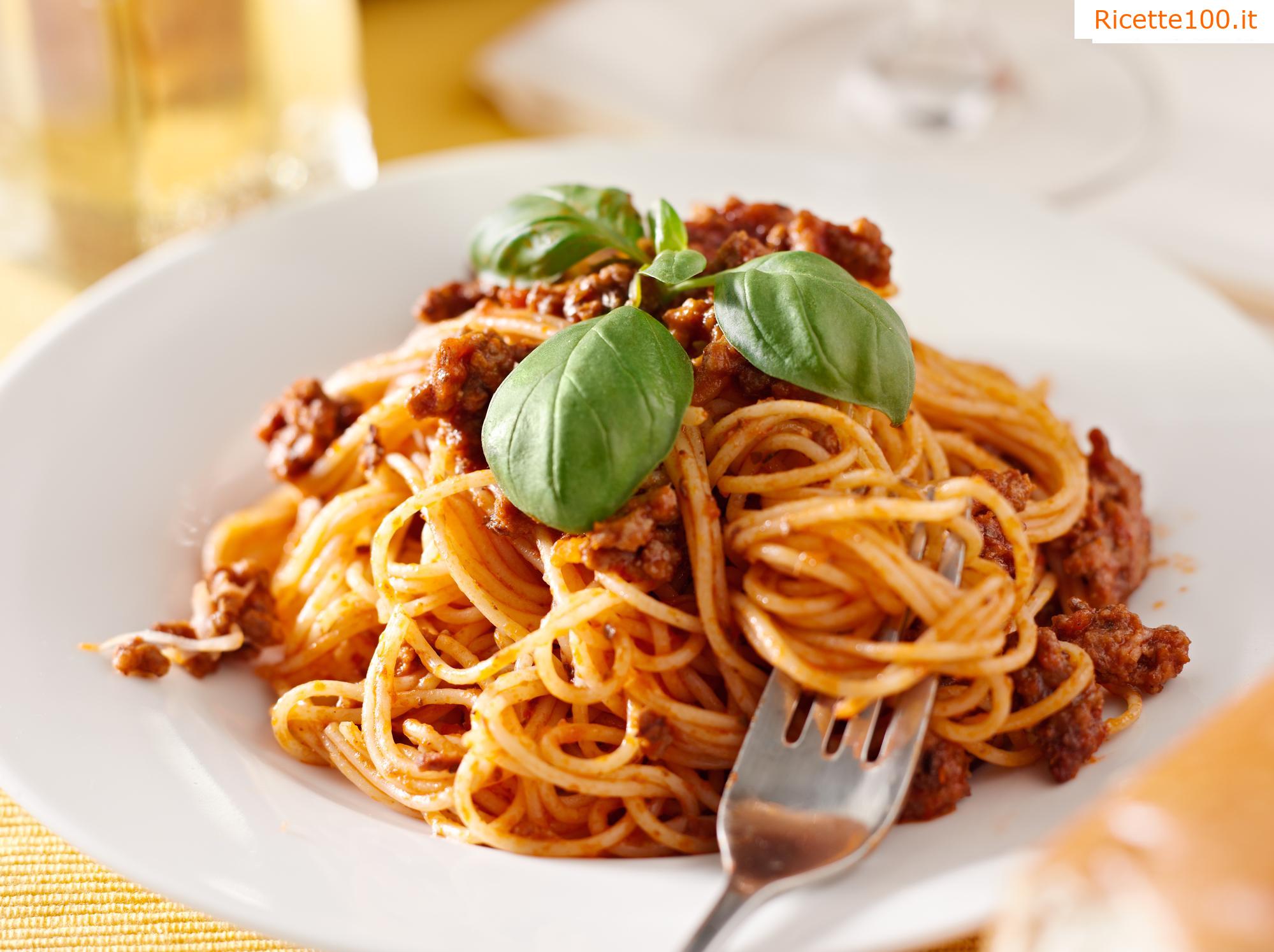 Eccellenti spaghetti alla bolognese