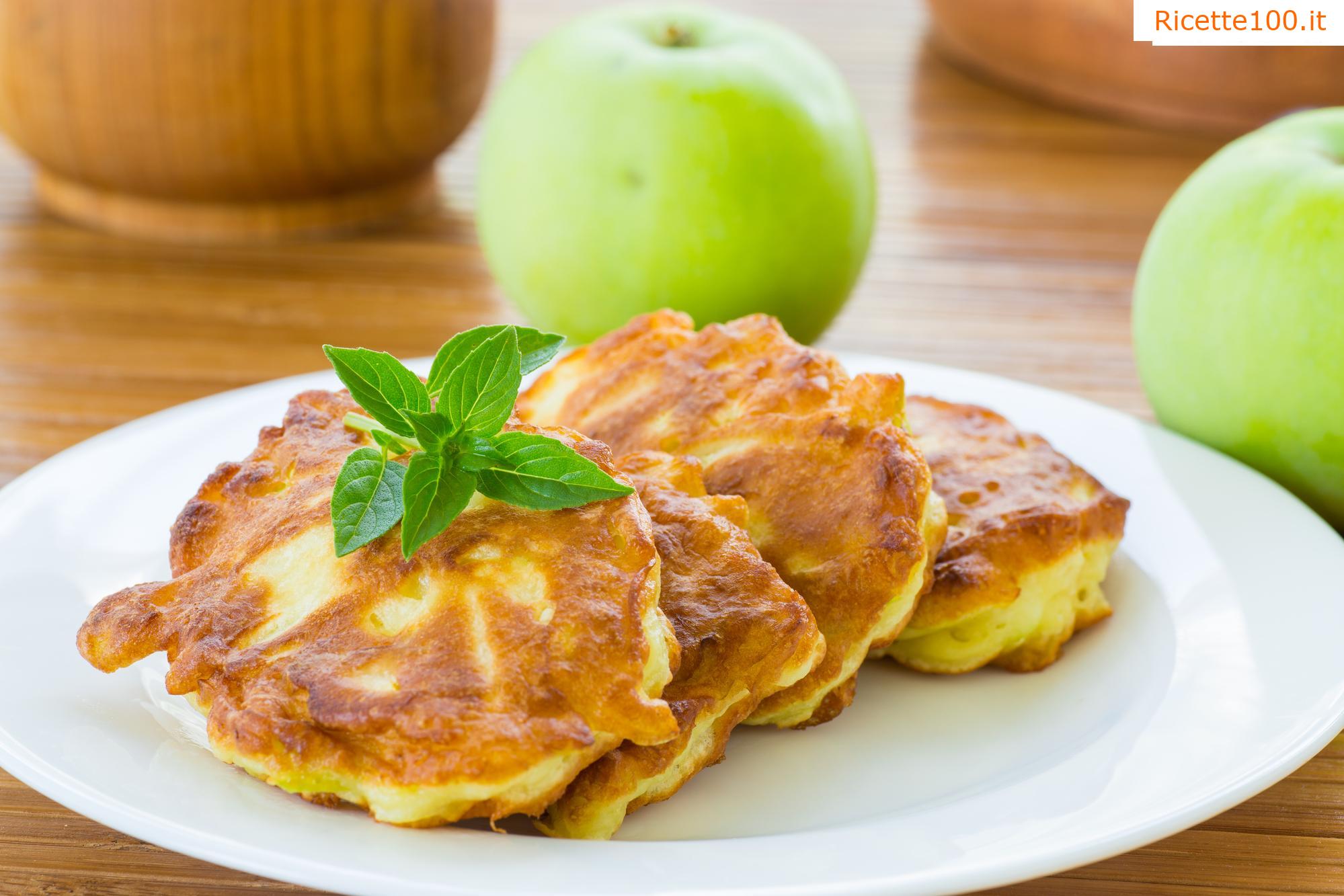 Frittelle di mele al forno