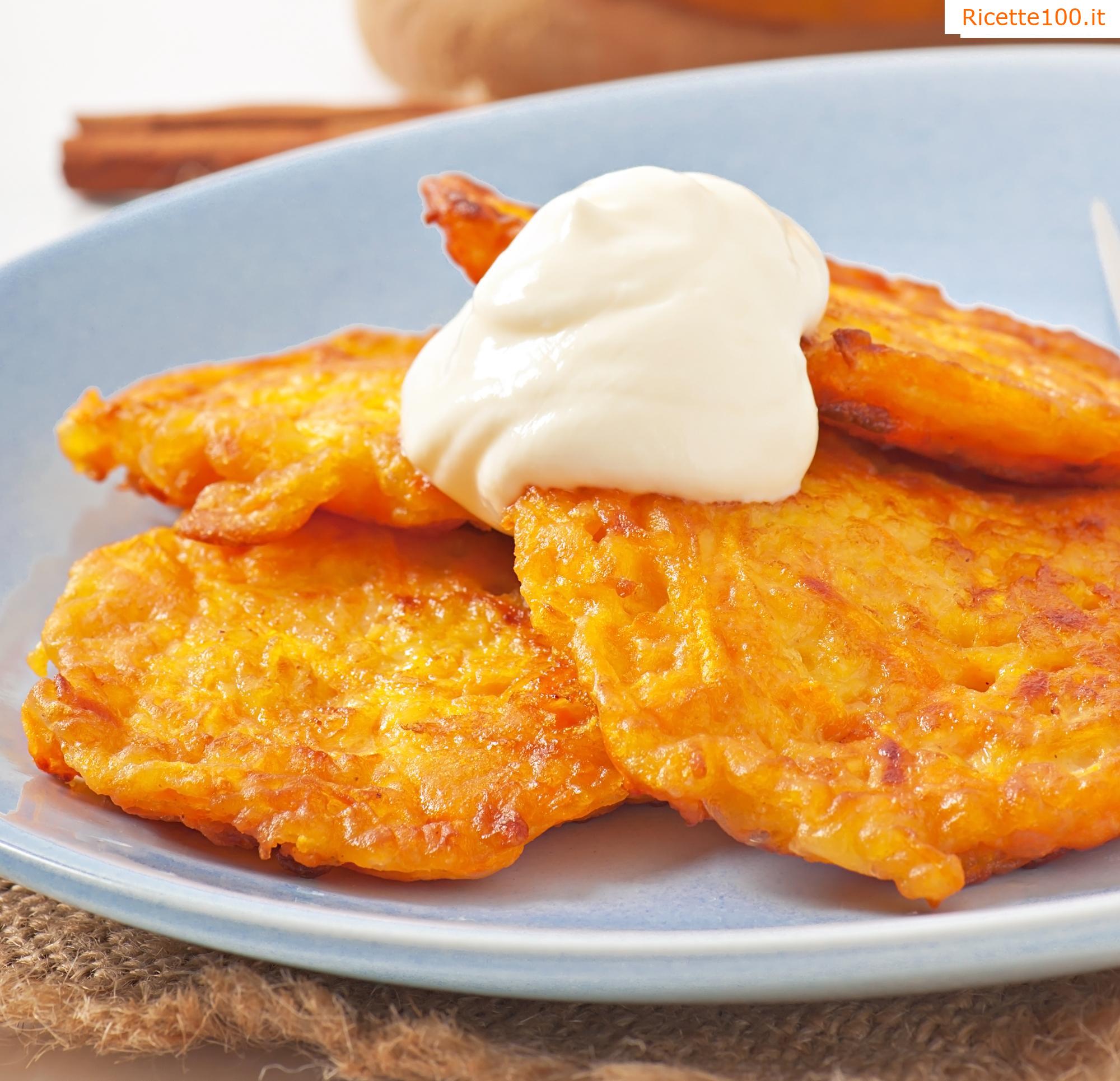 Frittelle di zucca (Frittelle di patate di zucca)
