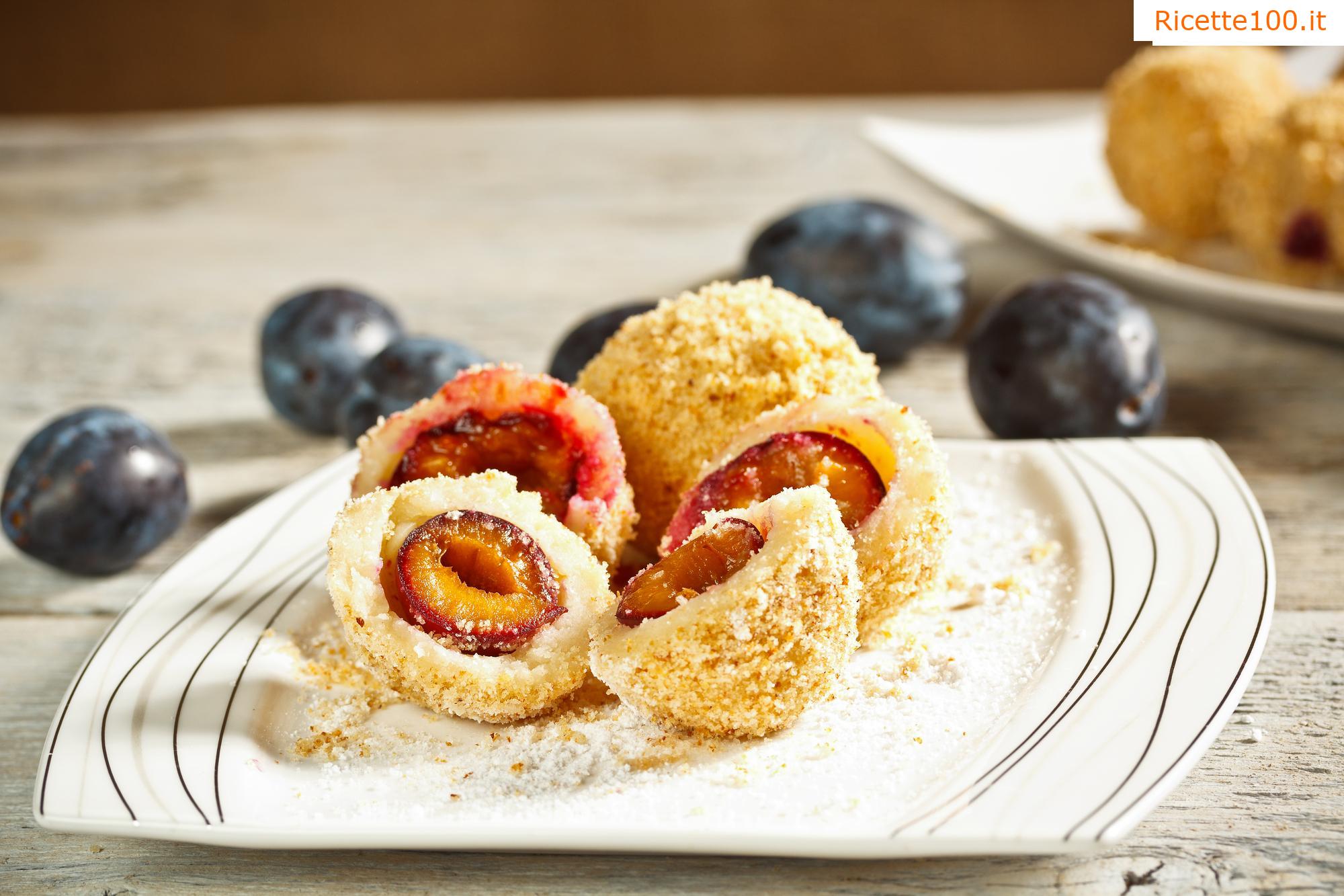 Gnocchi di frutta lievitati