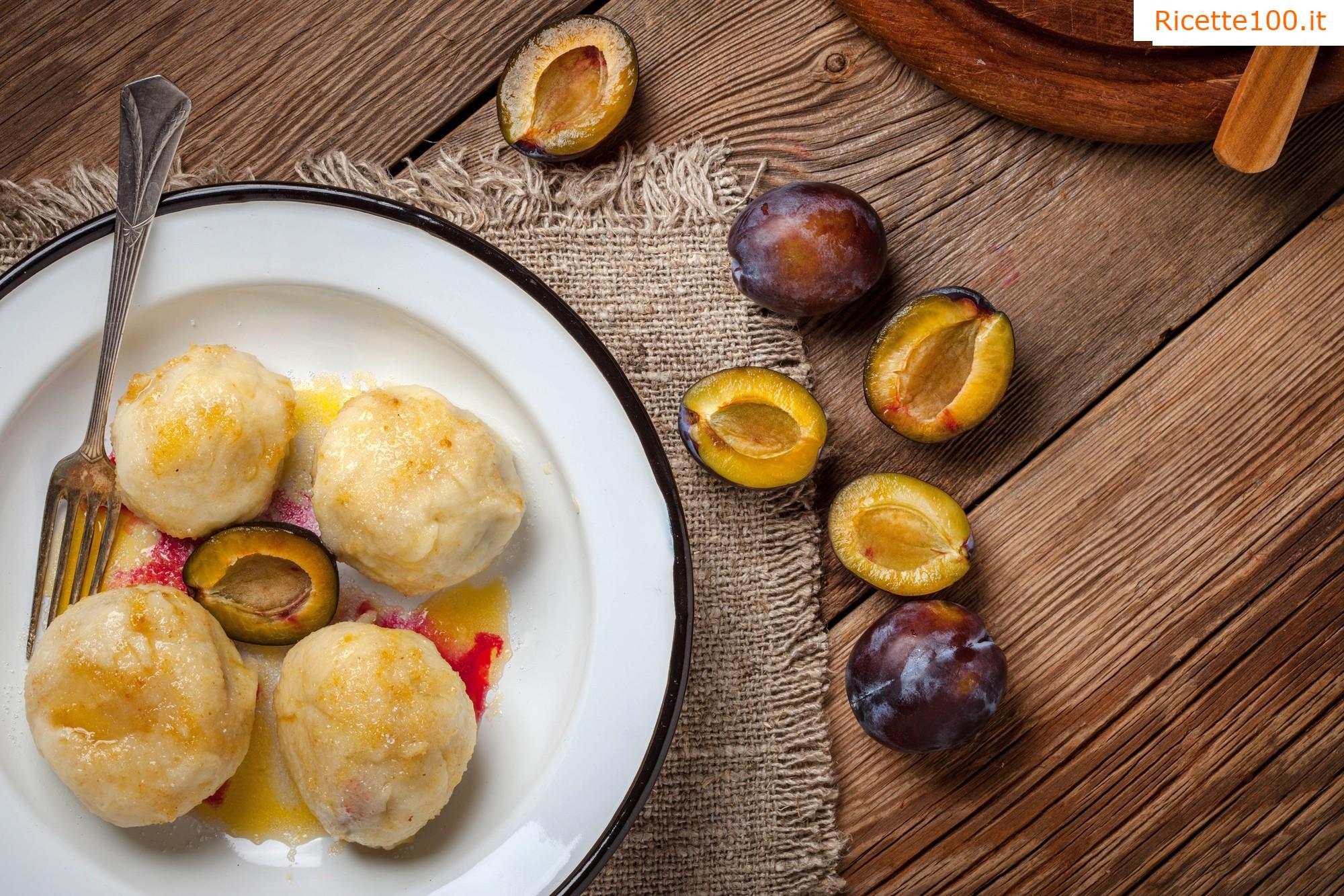 Gnocchi di prugne