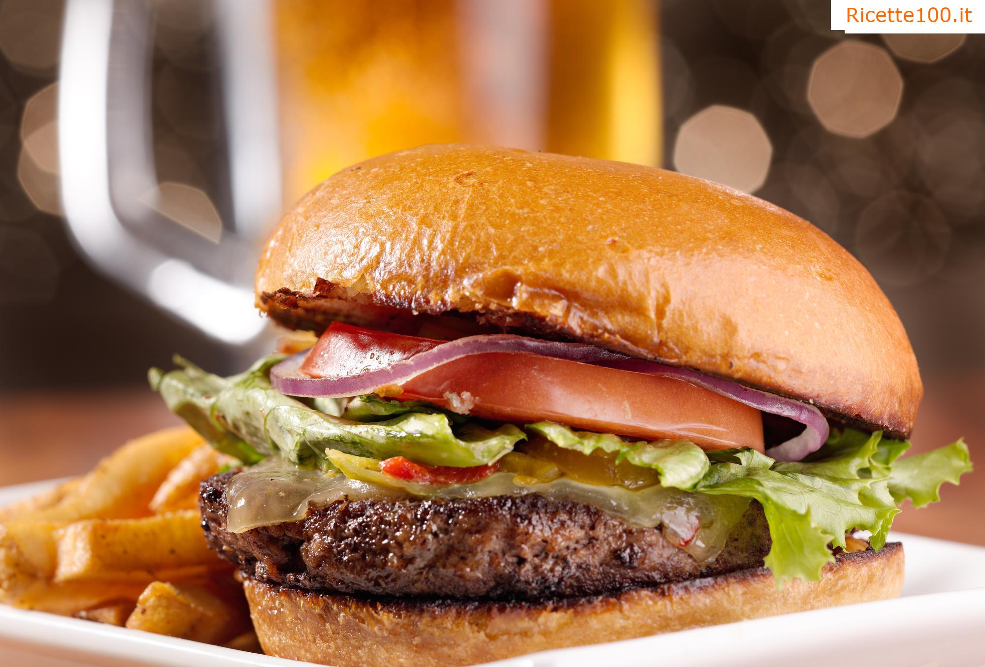 Hamburger di manzo