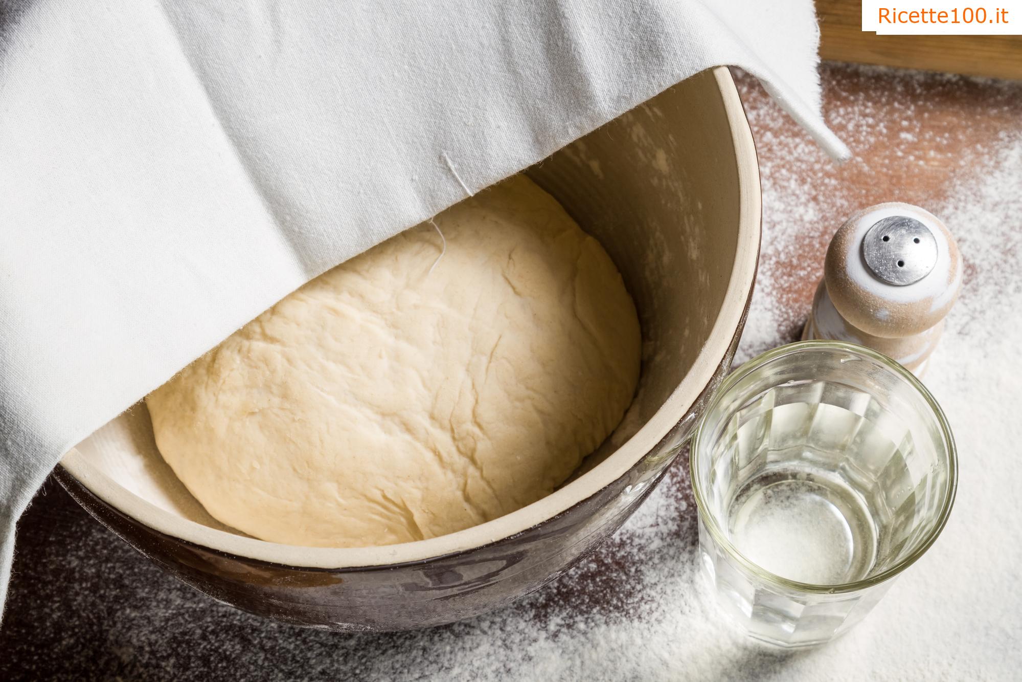 Impasto per tortine lievitate - senza lievitazione