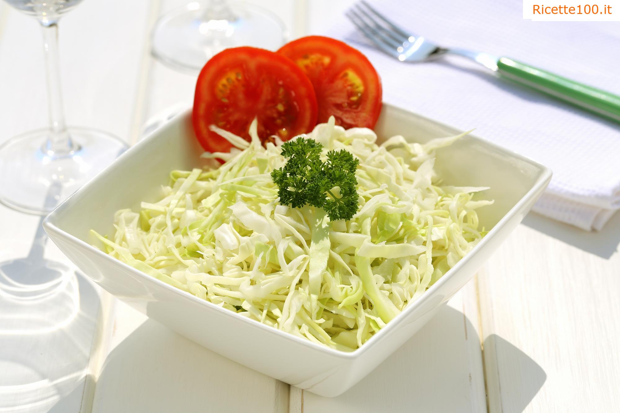 Insalata di cavolo semplice