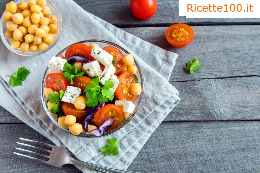 Insalata di ceci succulenta