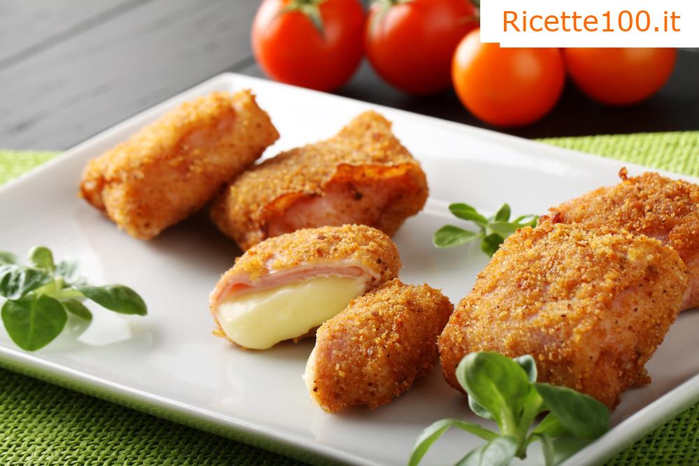 Involtino di prosciutto fritto