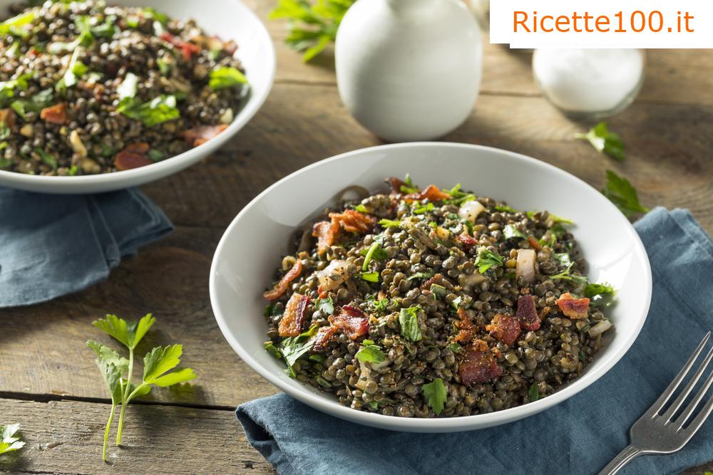 Lenticchie con verdure