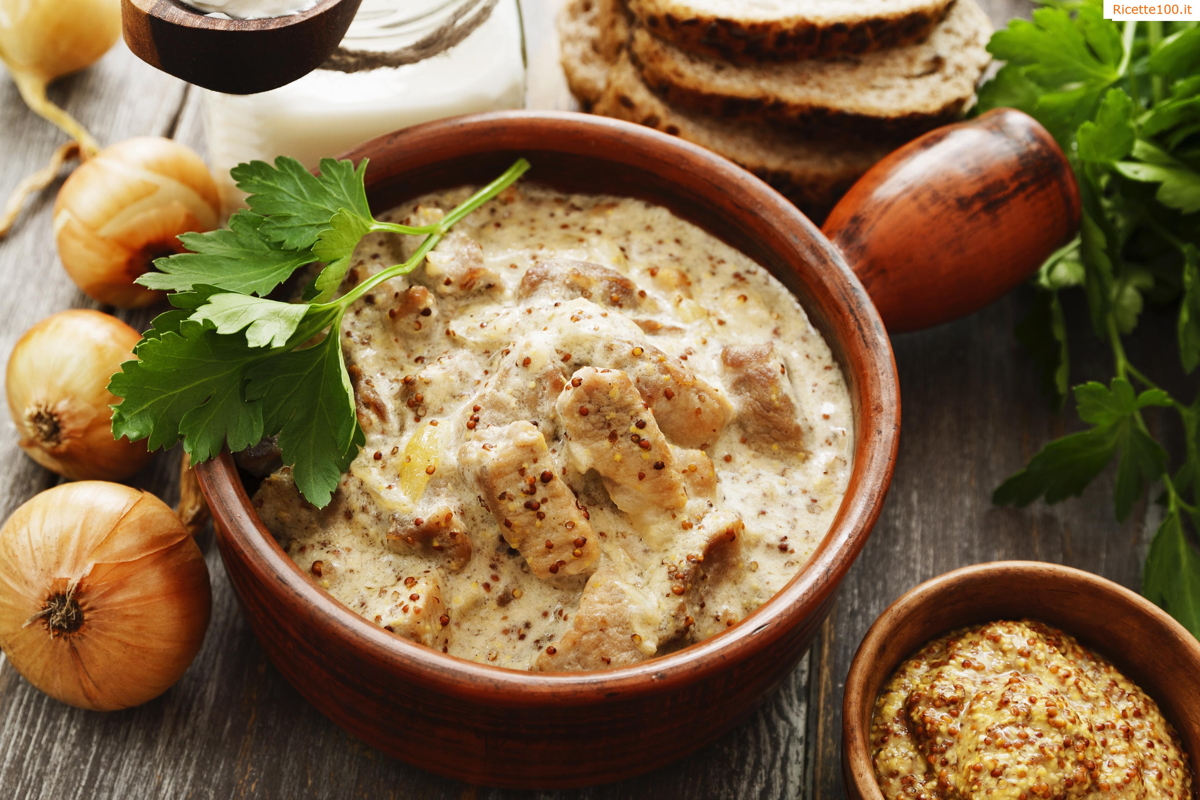 Maiale spagnolo in salsa cremosa