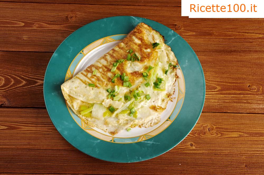 Omelette di porri