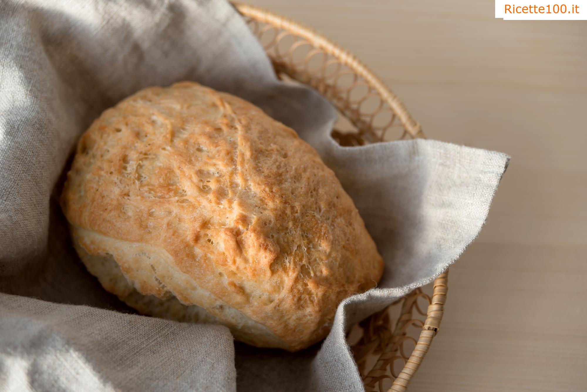 Pane senza glutine di frumento dal fornaio casalingo