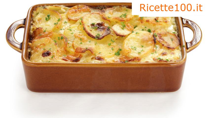 Patate al forno con broccoli e formaggio