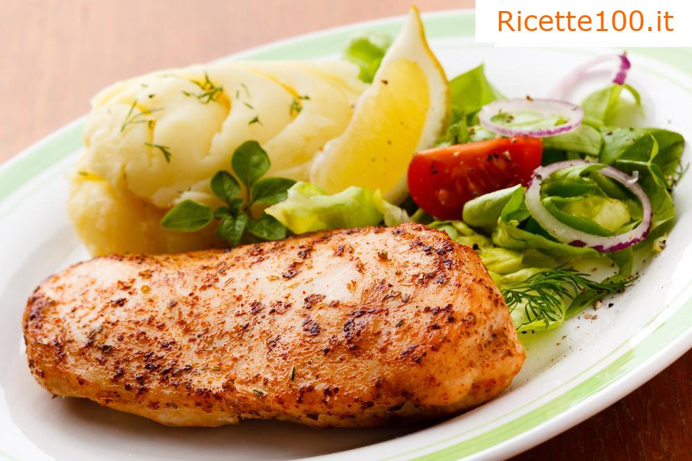 Petto di pollo con porri