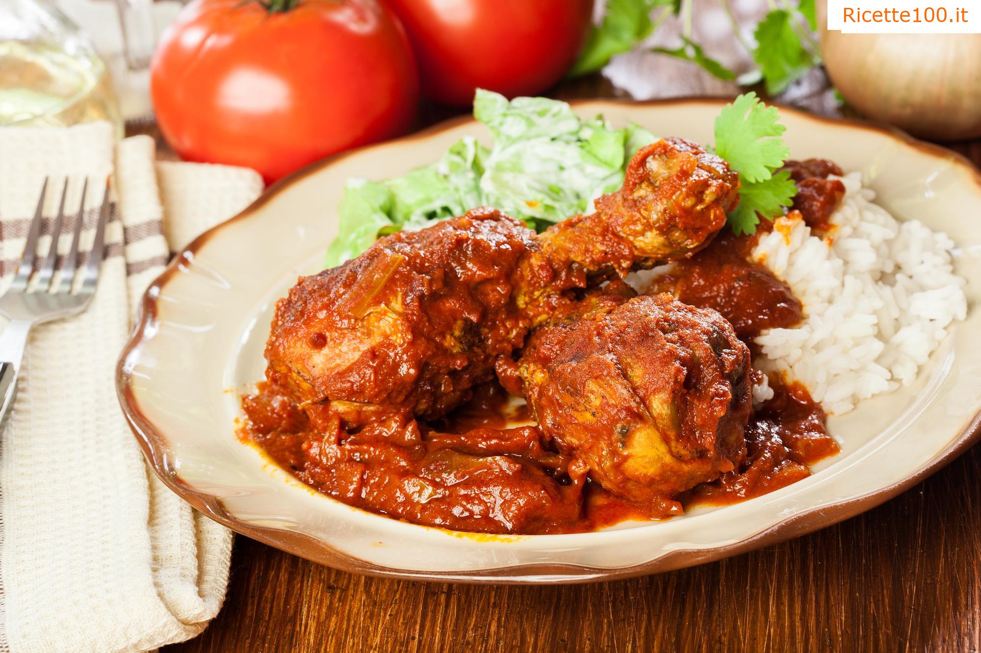 Pollo alla marinatura tandoori