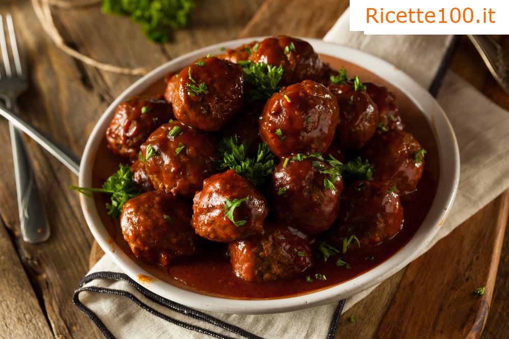 Polpette di carne con fagioli
