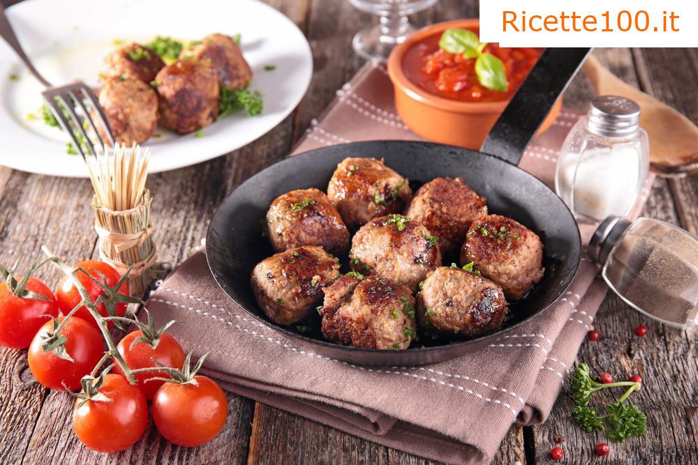 Polpette di carne macinata e cavolfiore