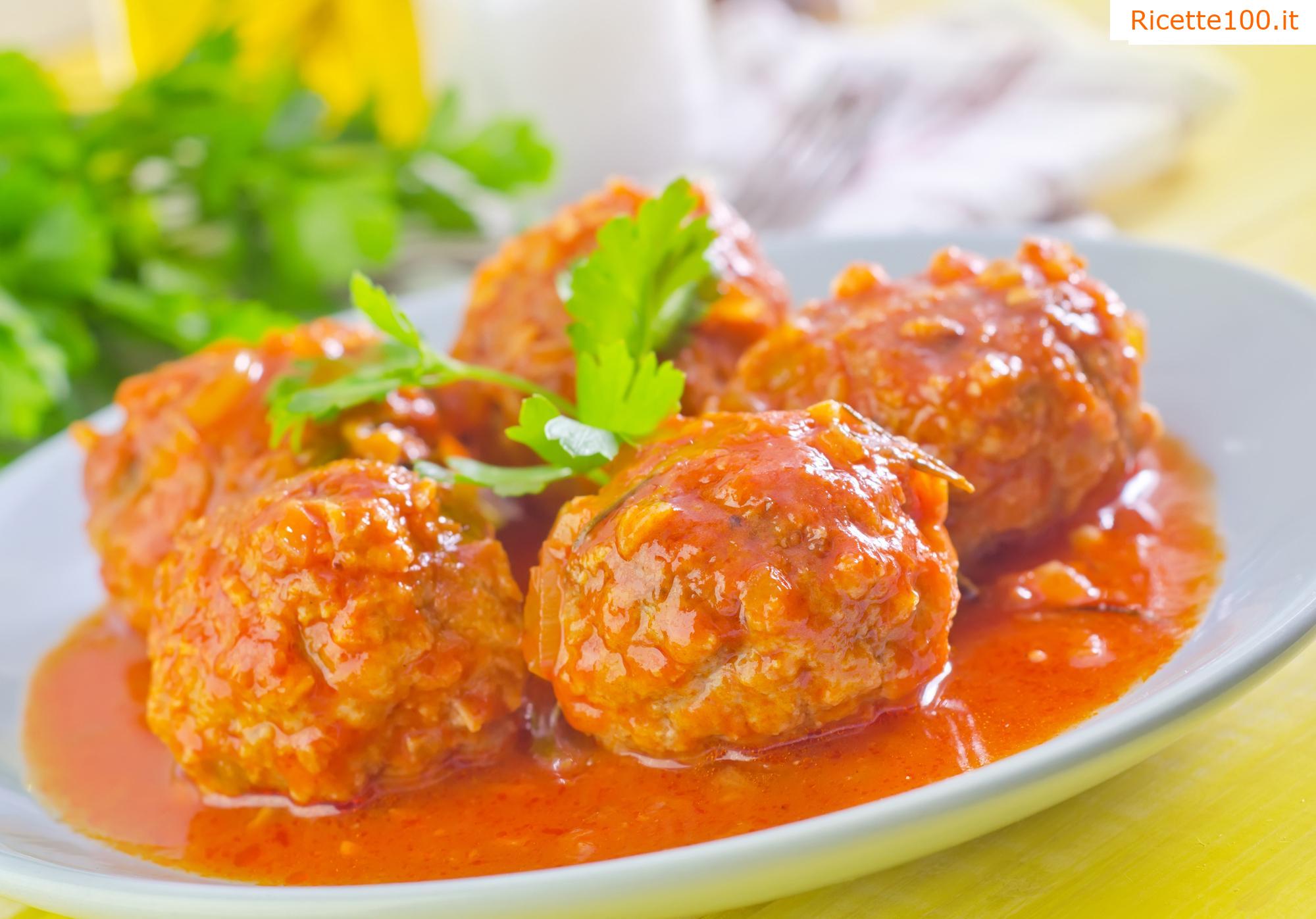 Polpette in salsa di panna