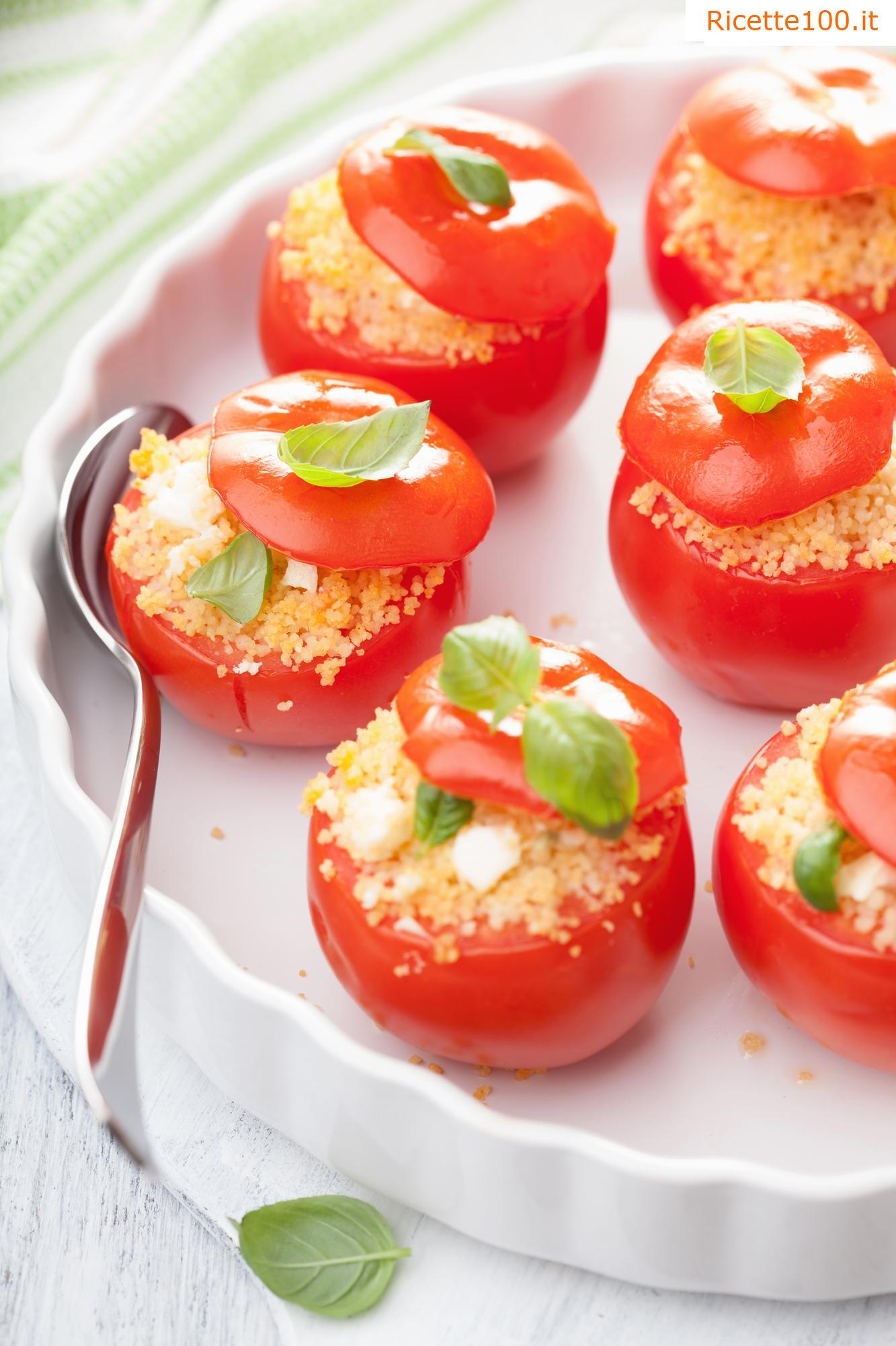 Pomodori ripieni di couscous