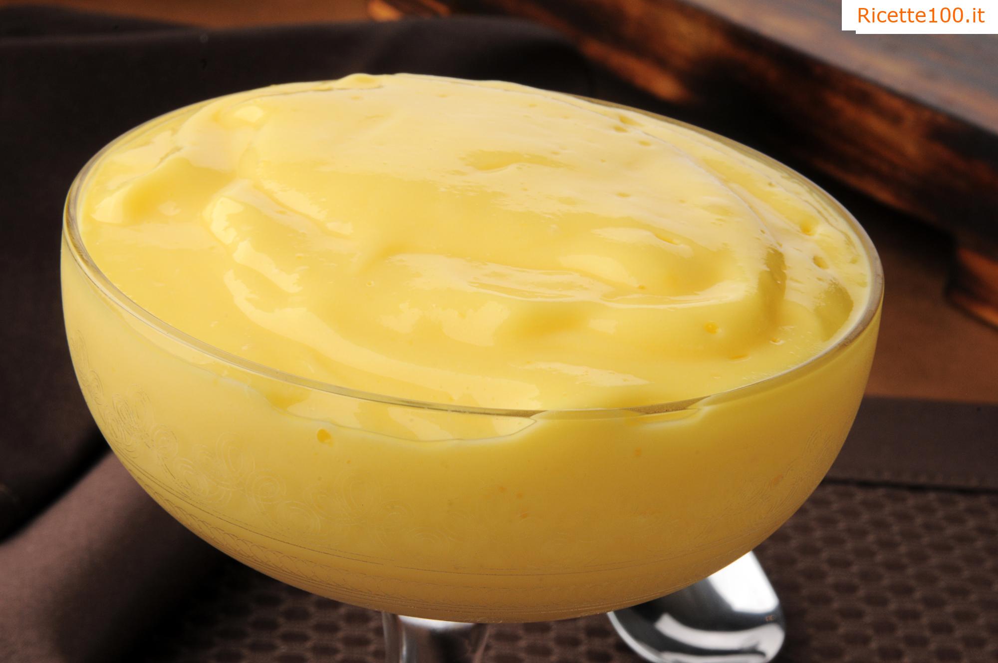 Pudding fatto in casa