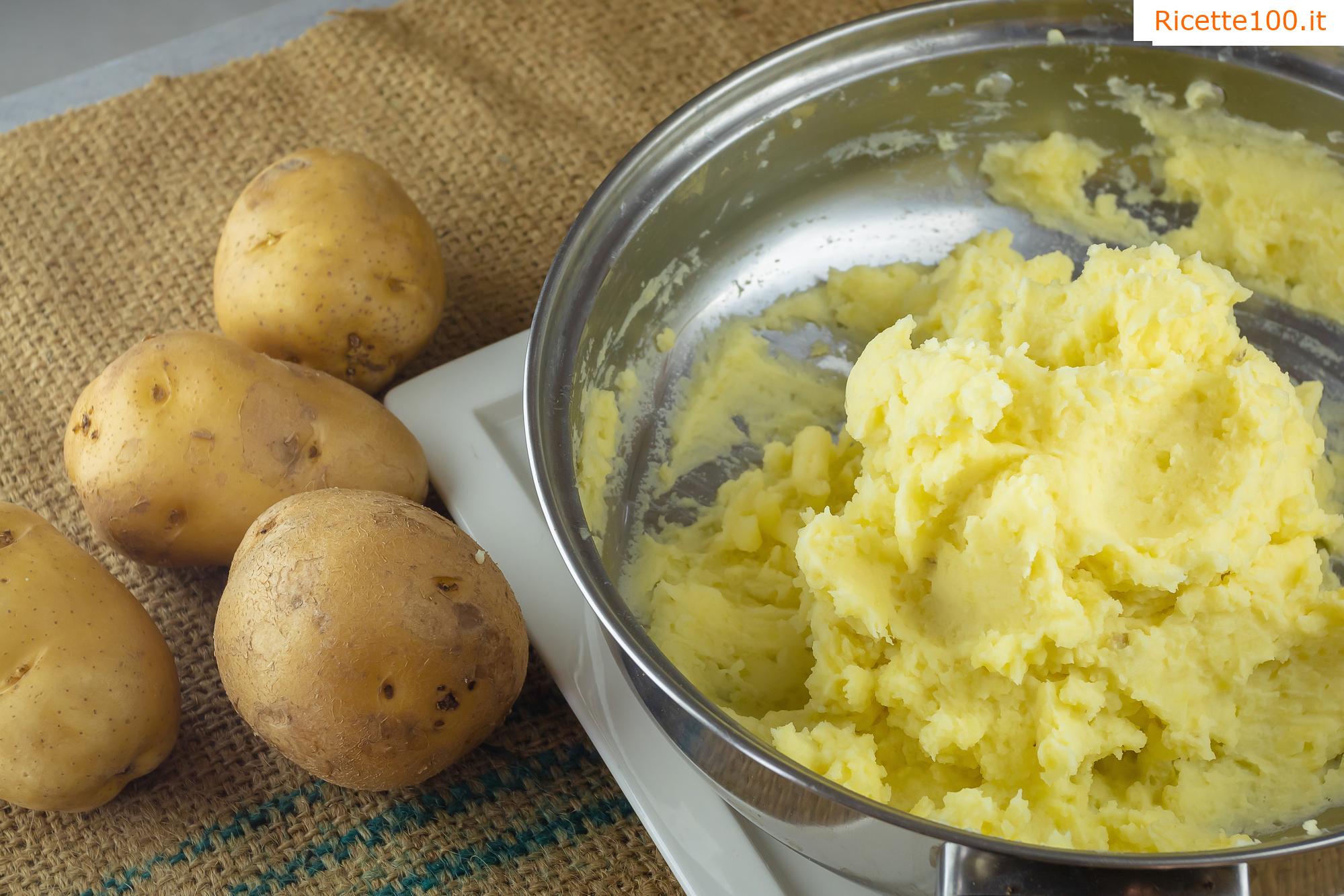 Purè di patate con pancetta inglese