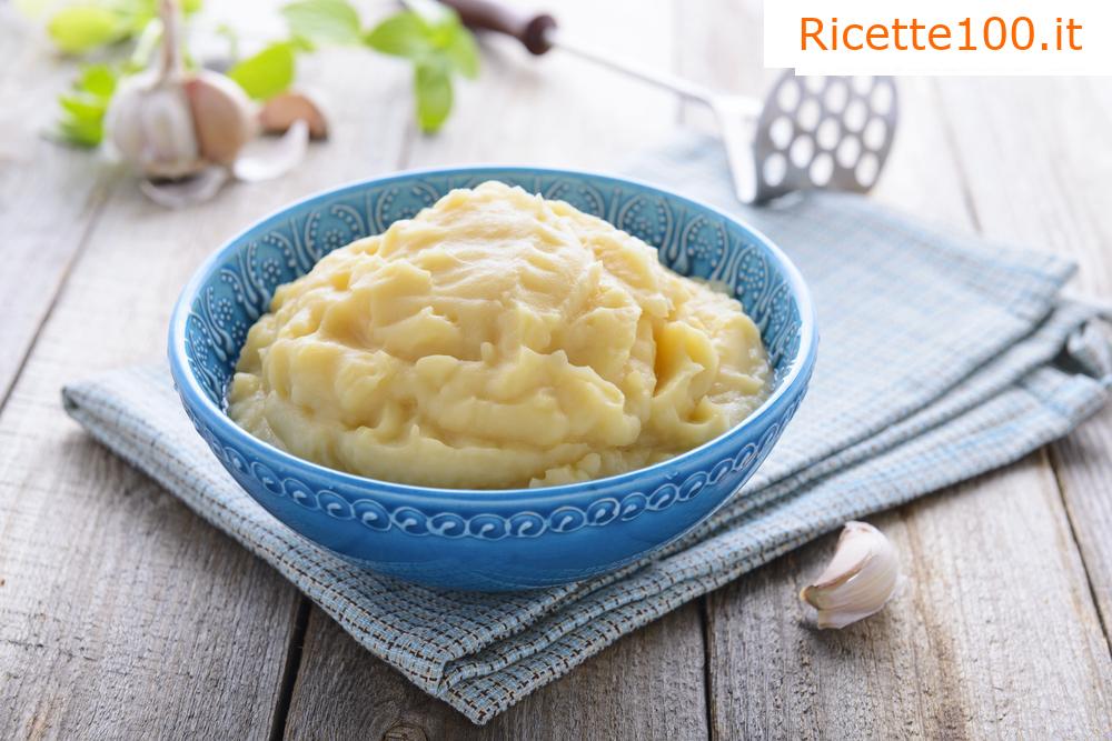 Purè di patate di Smetana con patate dolci