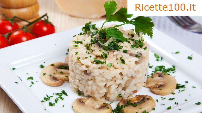 Risotto di pollo con funghi al remoska