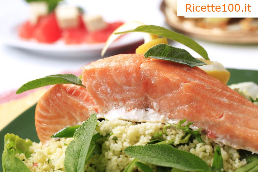 Salmone al prezzemolo