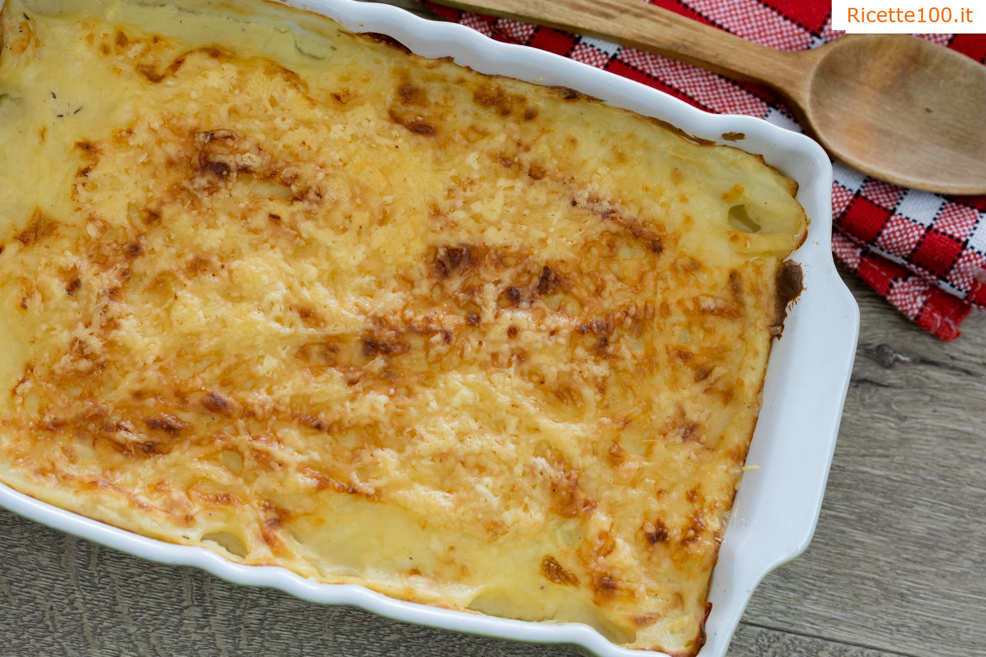 Sformato di cavolfiore con formaggio