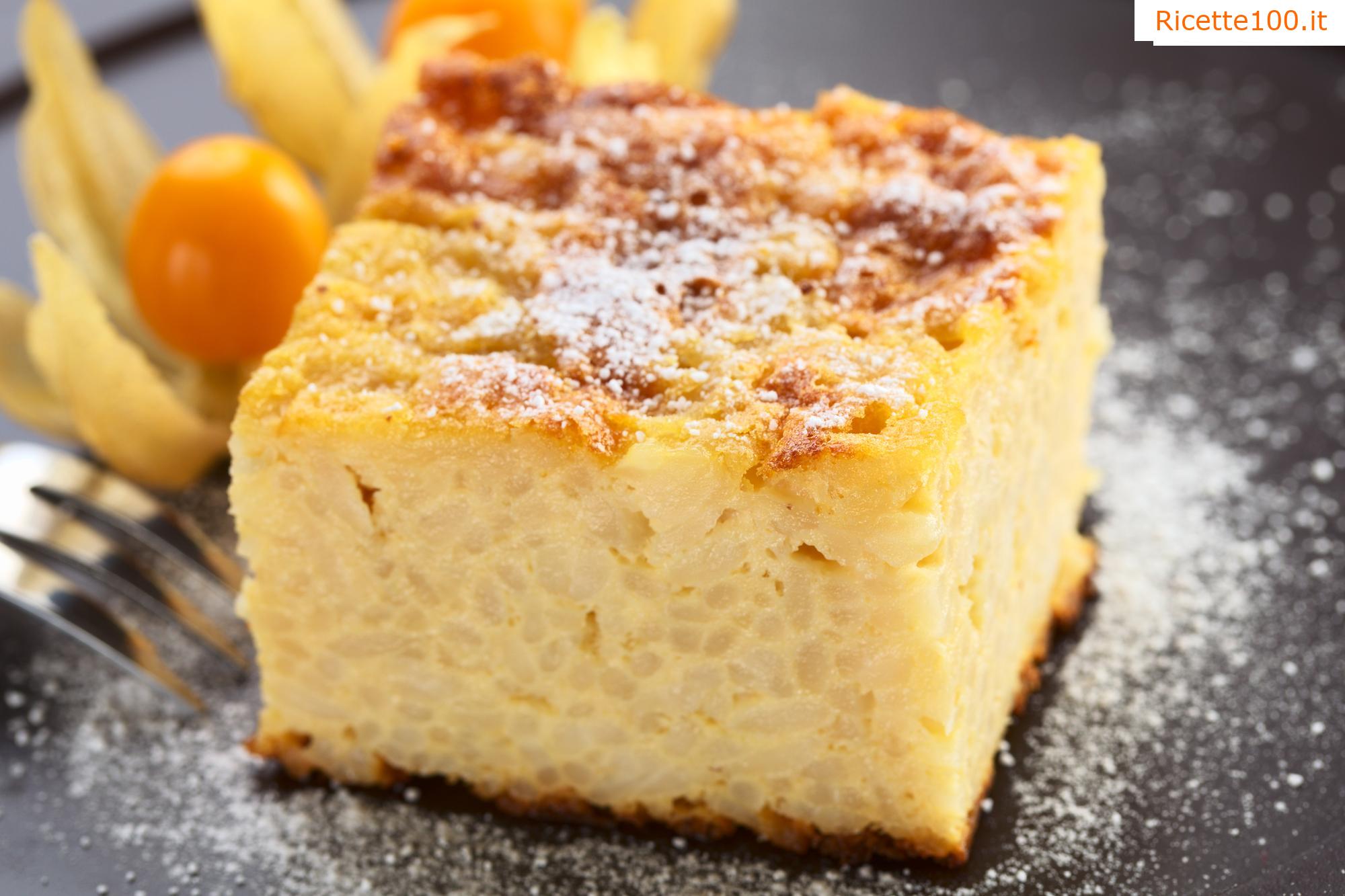 Sformato di couscous con frutta