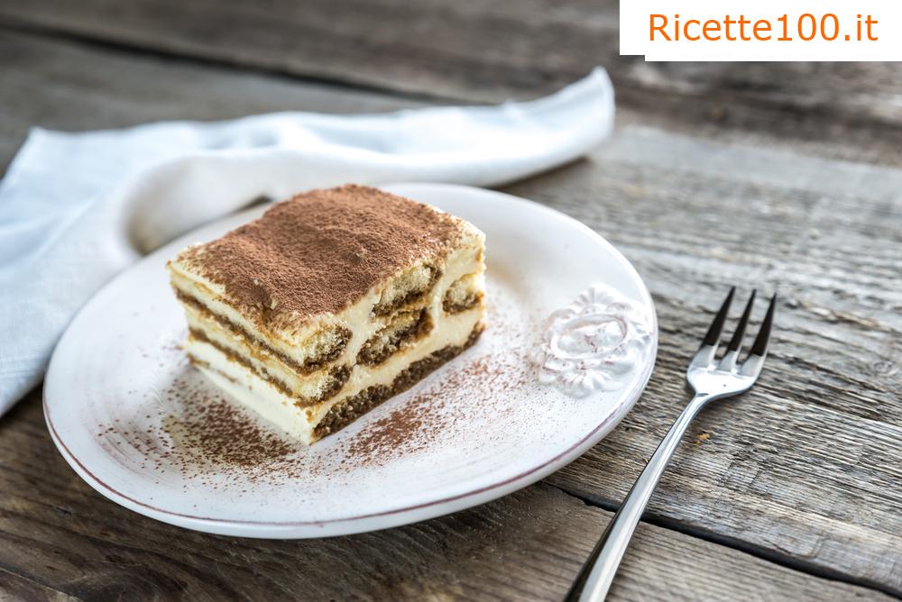 Tiramisù semplice senza uova