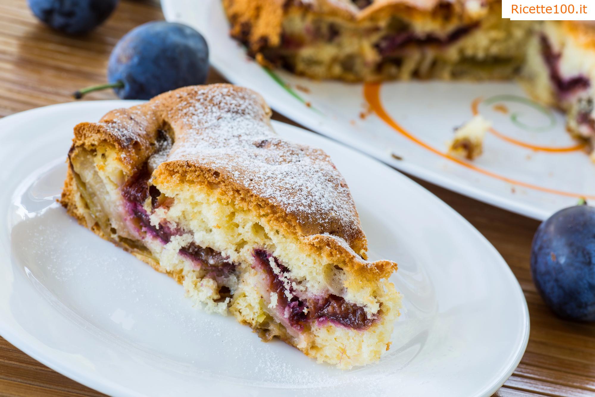 Torta di patate con impasto "maionese"