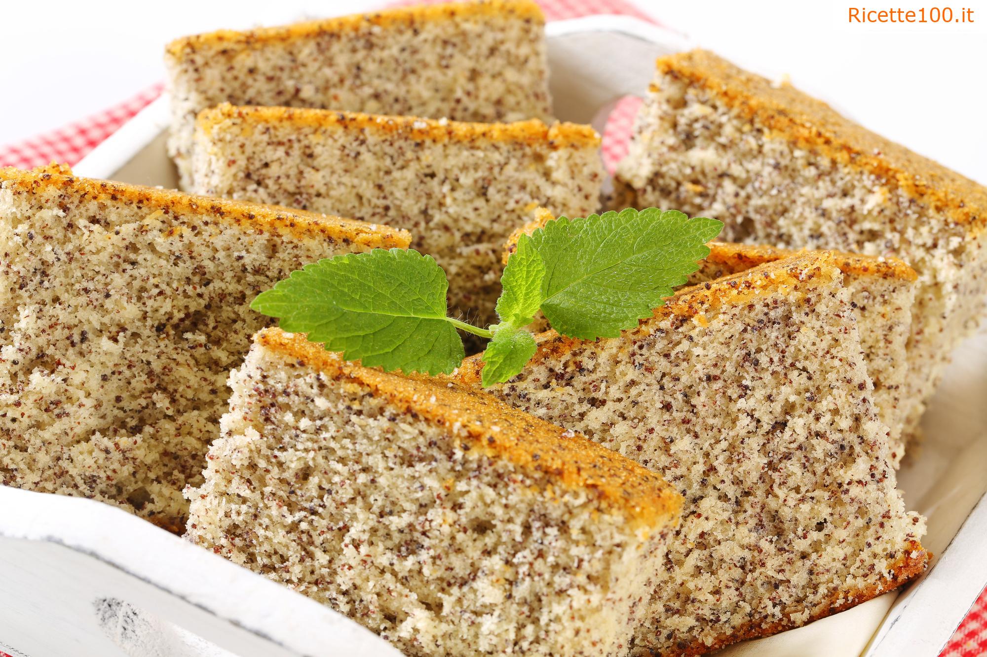 Torta di semi di papavero - veloce