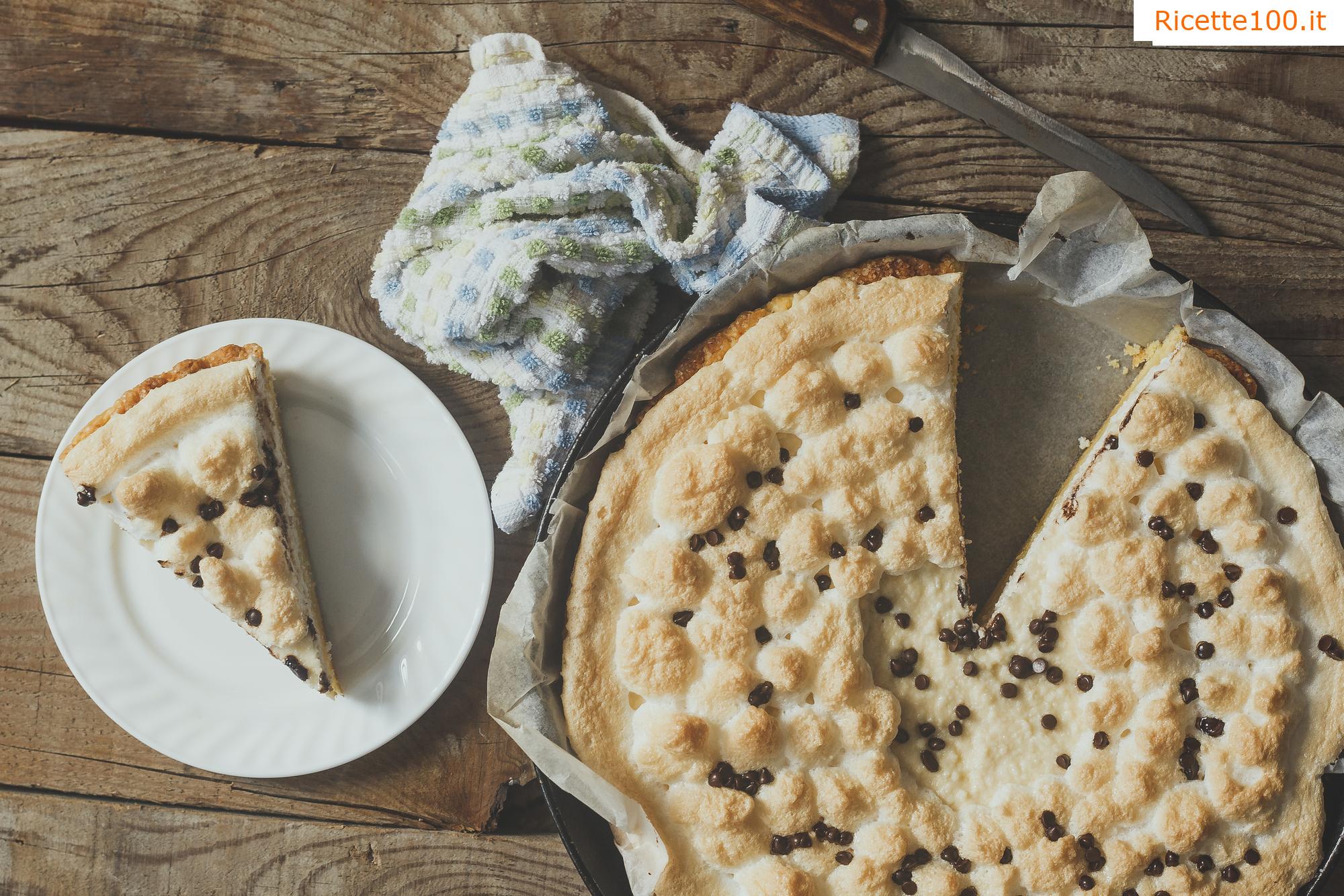 Torta veloce con ricotta