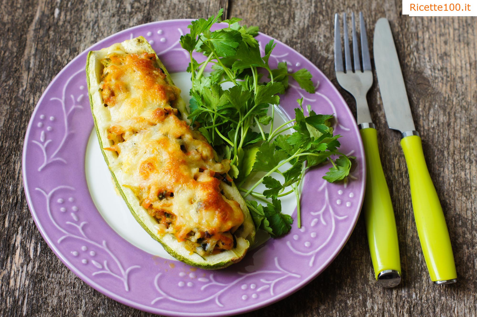 Zucchine ripiene