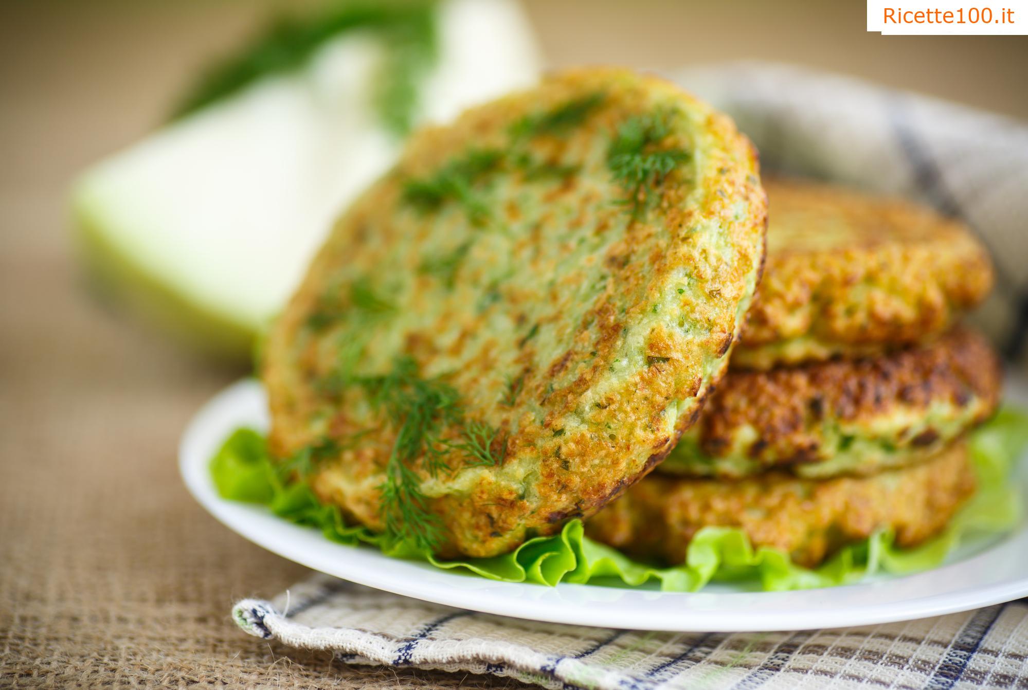 Zucchini ripiene fritti