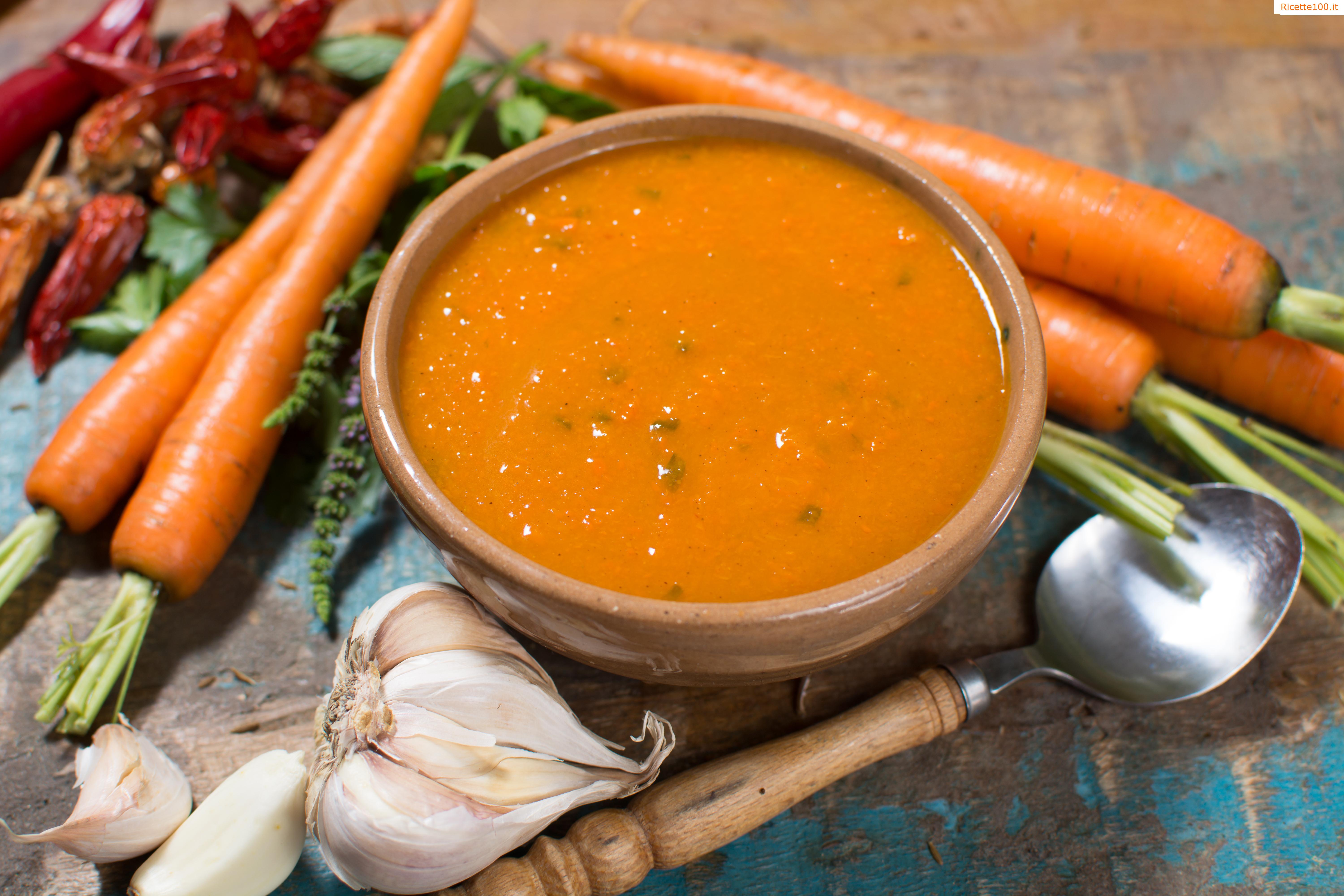 Zuppa di carote