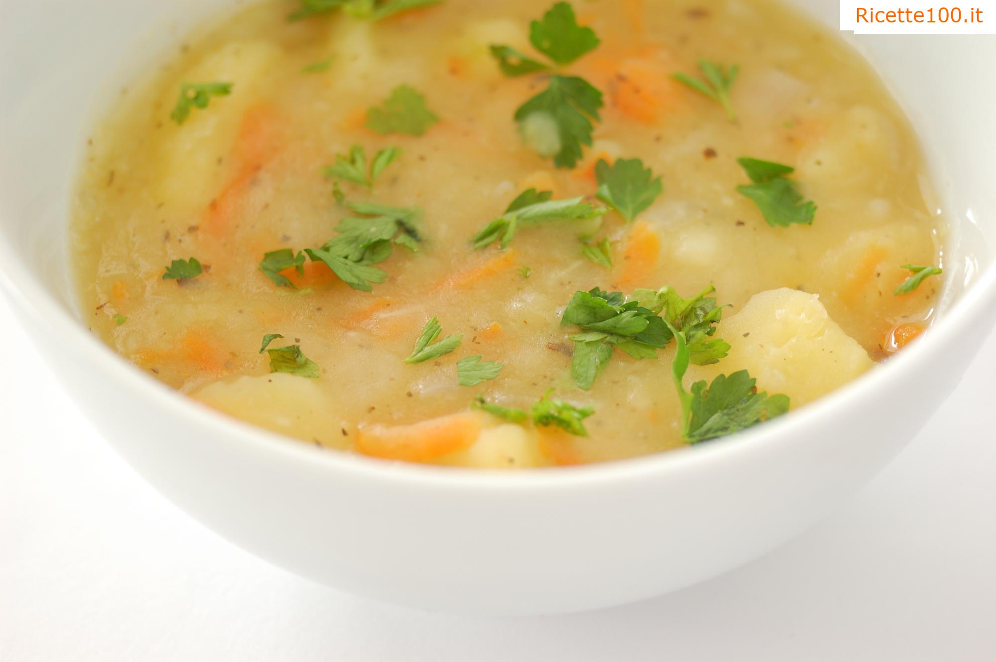 Zuppa di patate