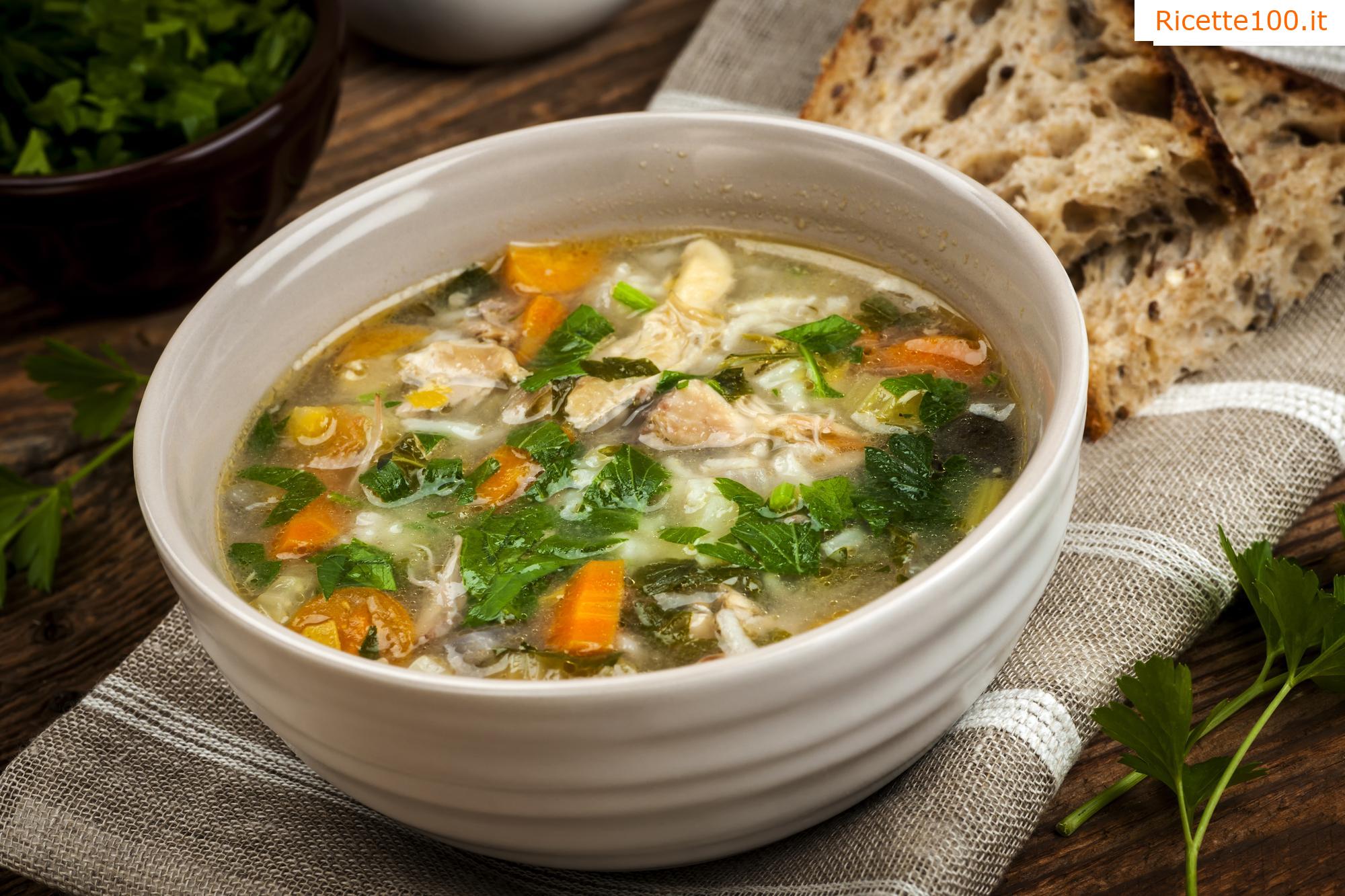 Zuppa di pollo