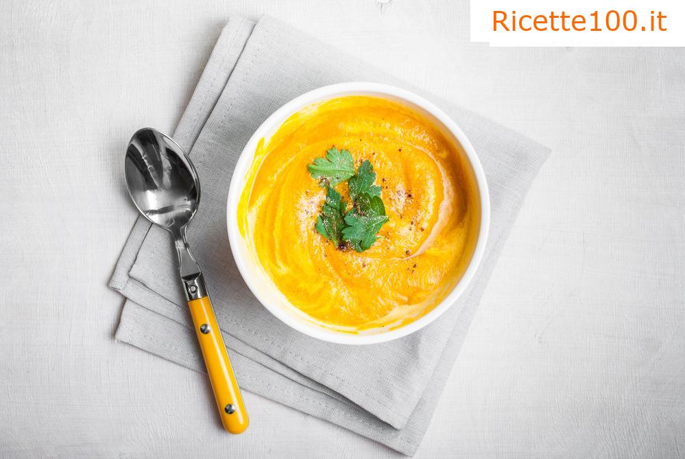Zuppa di zucca cremosa