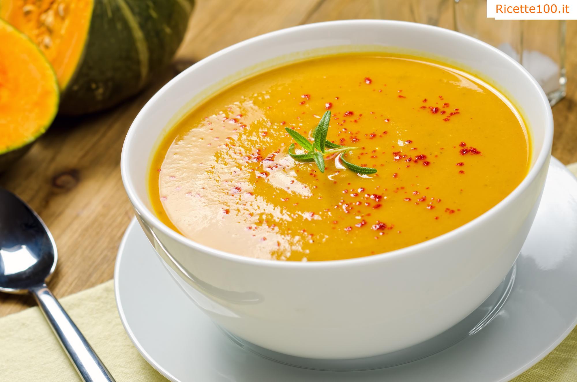 Zuppa di zucca semplice