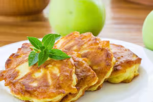 Frittelle di mele al forno